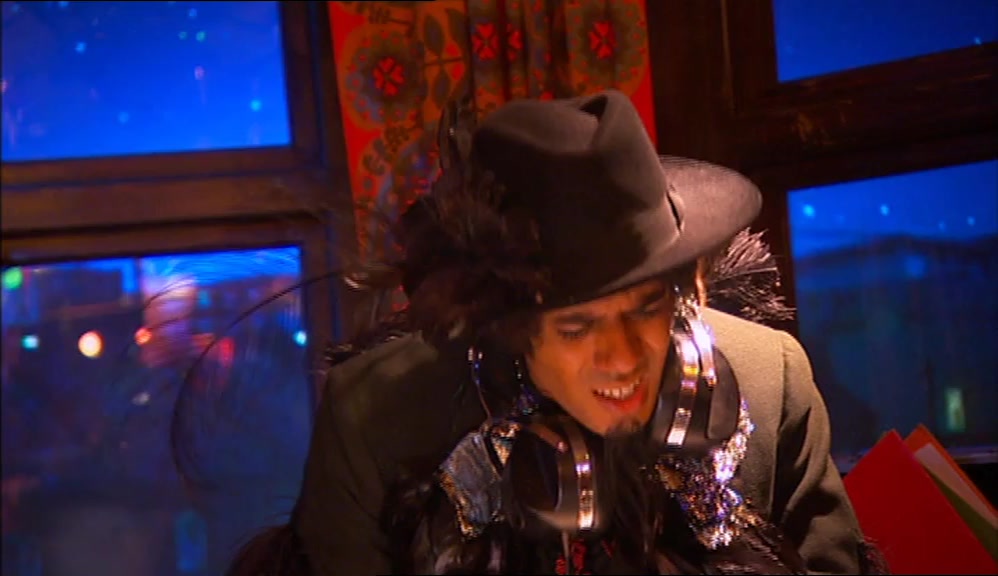 WATCH THE ROOM CRUMBLE AT THE AWE OF THE H-MAN. 