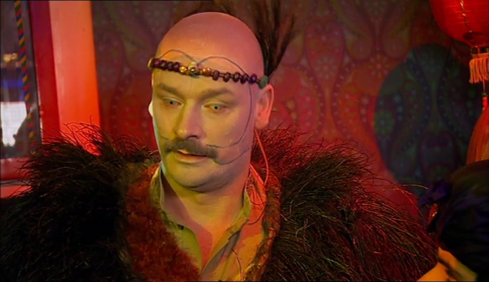 - YEAH. HOW IS YOUR WIFE? - WELL, SHE'S GOOD. 
