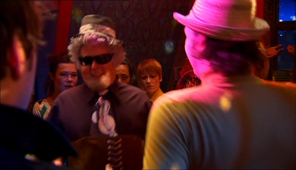 - OOH! FREESTYLE! - THESE CORSETS ARE REALLY WORKING, LESTER. 