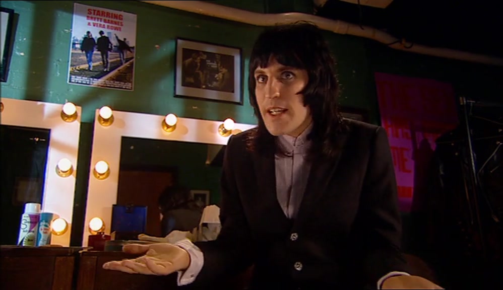 I'VE GOT AN IDEA. IT'S A CRAZY IDEA, BUT I'M GONNA BE AT THE GIG ANYWAY, AND I CAN SING. 