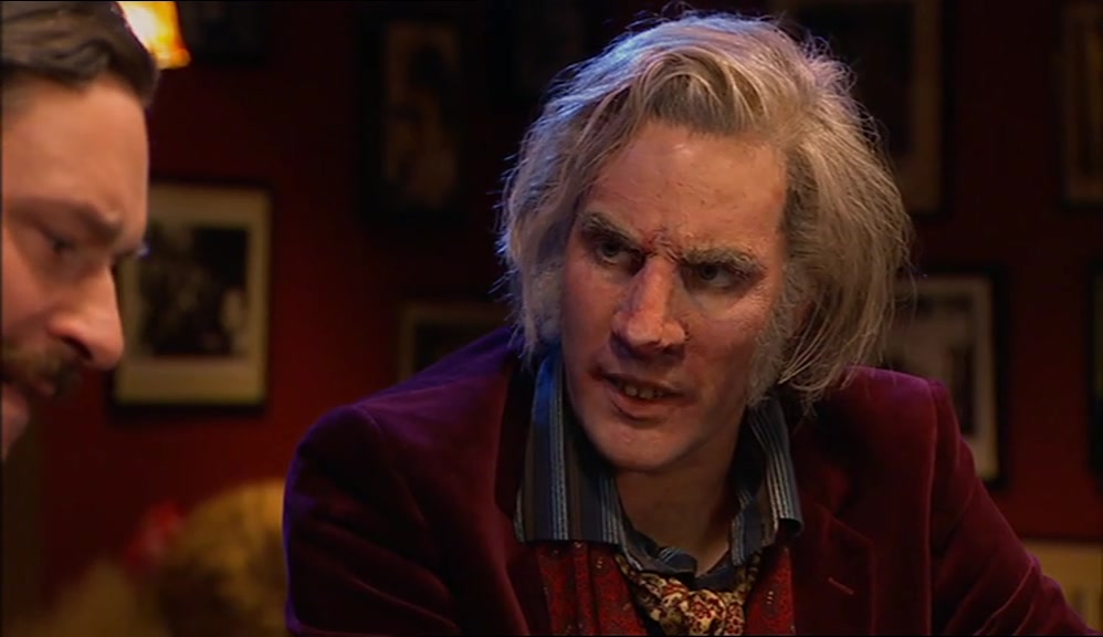- YES, THAT WASN'T GREAT, WAS IT? - I FREEZE UP, YOU KNOW? I'VE GOT STAGE FRIGHT. 