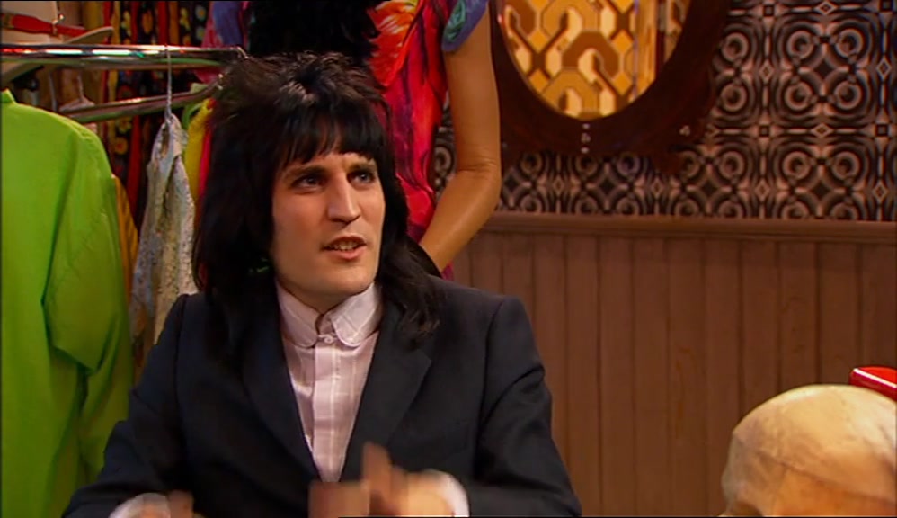 I THOUGHT IN YOUR NUMBER-ONE DREAM YOU HAD A BOXING GLOVE ON YOUR HEAD AND A MINGE. 