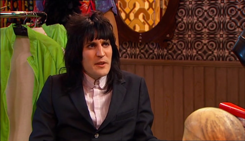 YOU WERE THE GENIE. YOU FROZE IN YOUR GOLD TROUSERS. MR FREEZE WE CALLED YOU. 