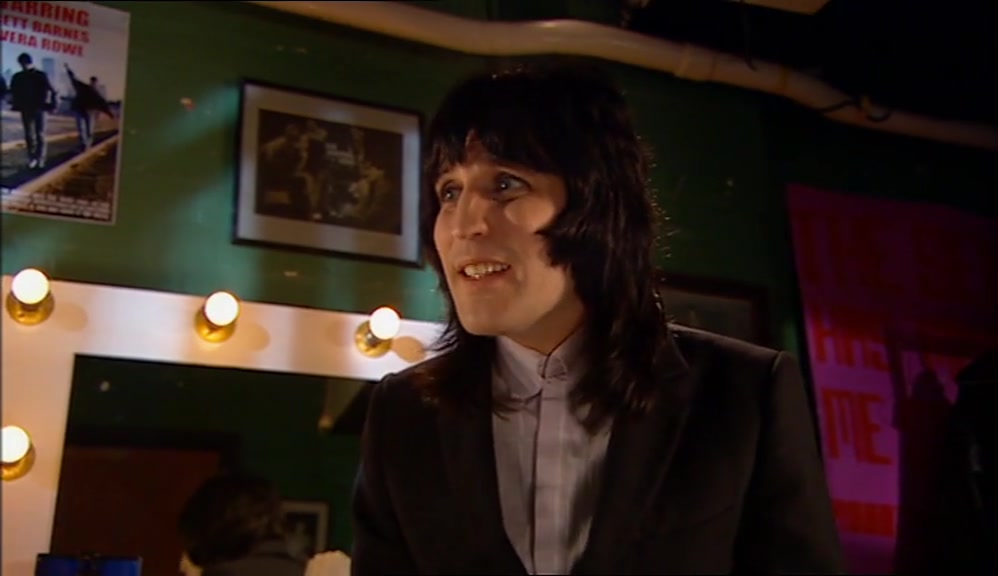 - I COULD BE YOUR SINGER. IT'LL BE AMAZING. - I TELL YOU WHAT. IF YOU CAN GET INTO THESE... 