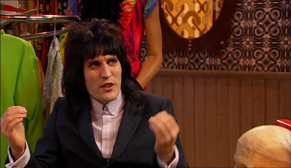 I THOUGHT IN YOUR NUMBER-ONE DREAM YOU HAD A BOXING GLOVE ON YOUR HEAD AND A MINGE. 