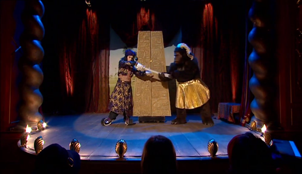 AND THE FINAL SWORD, PLEASE, BOLLO.  