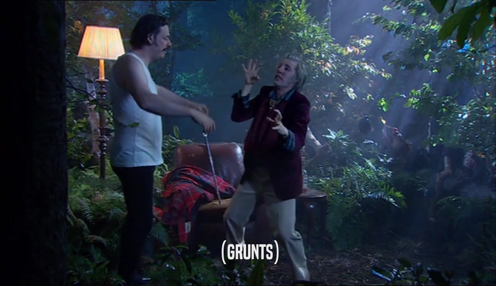 (GRUNTS)  