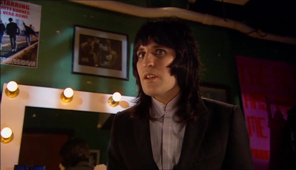 - I COULD BE YOUR SINGER. IT'LL BE AMAZING. - I TELL YOU WHAT. IF YOU CAN GET INTO THESE... 