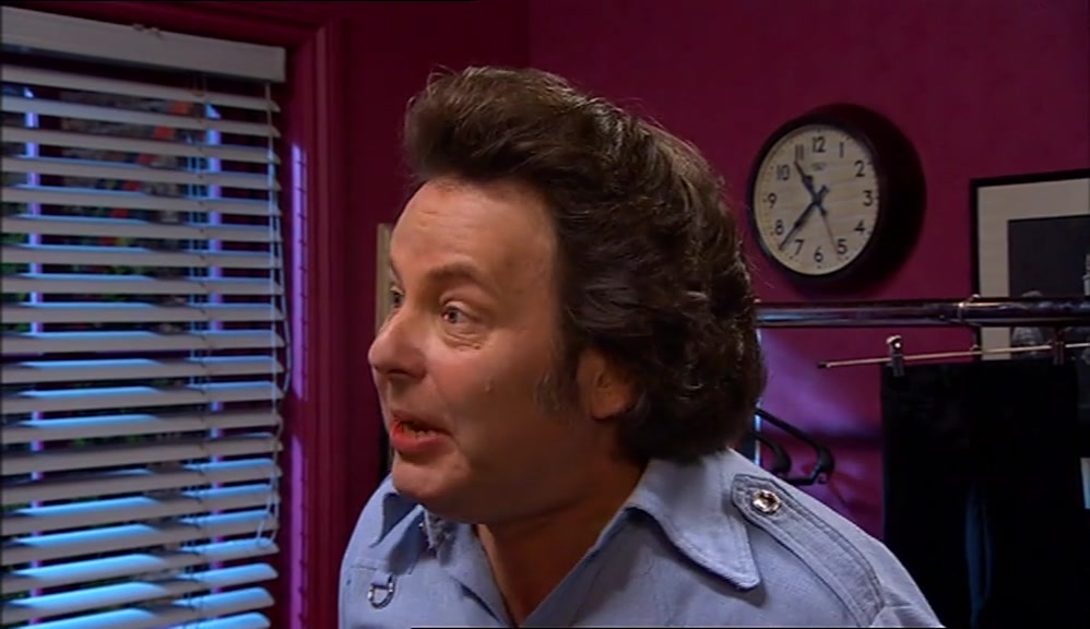 - DON'T PANIC. JUST PUT THE BLUE MCENROES ON. - WELL, I WOULD, BUT SAMMY KILLED 'EM ALL! 