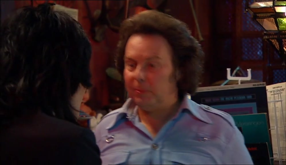 - RIDE ME LIKE A BLUE HORSE. - OK. I'M SORRY, HOWARD. 