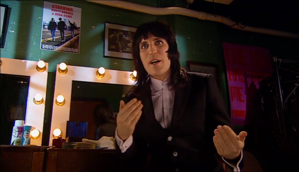 I'VE GOT AN IDEA. IT'S A CRAZY IDEA, BUT I'M GONNA BE AT THE GIG ANYWAY, AND I CAN SING. 