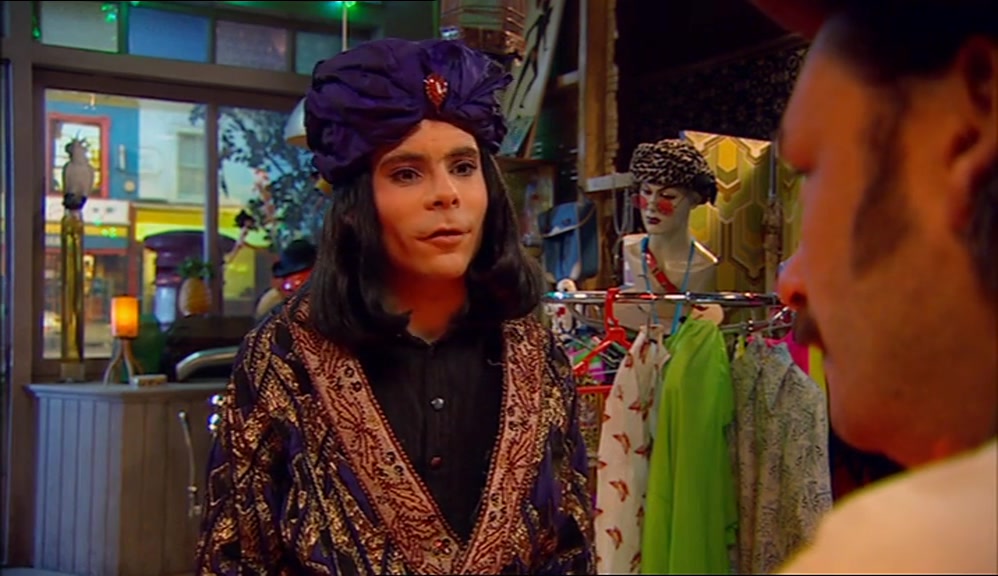- REMEMBER WHEN I WAS IN CANDIDE? - I DIDN'T KNOW YOU WERE IN THAT. 
