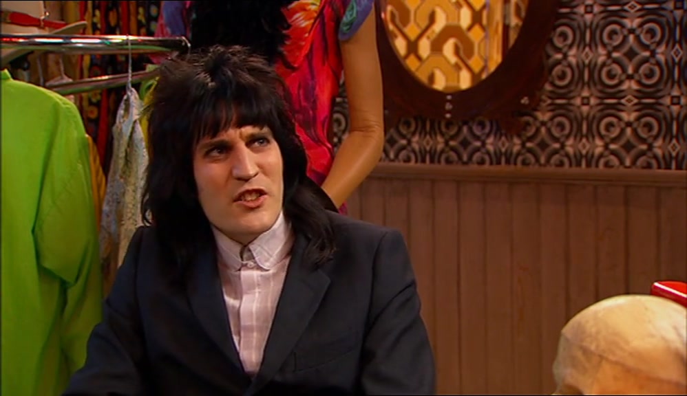 I THOUGHT IN YOUR NUMBER-ONE DREAM YOU HAD A BOXING GLOVE ON YOUR HEAD AND A MINGE. 