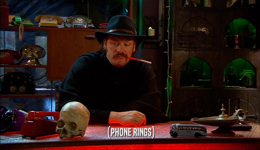 (PHONE RINGS)  