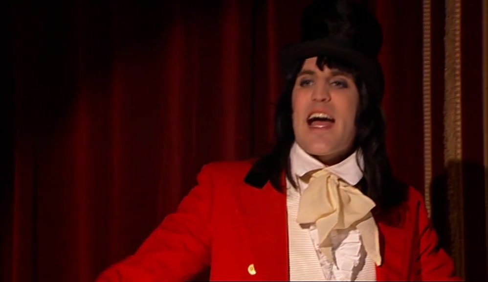 LET ME INTRODUCE YOU TO THE OPENING ACT. THIS GUY USED TO BE A TENNIS UMPIRE, 