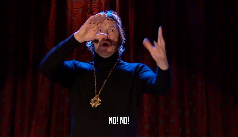 NO! NO!  