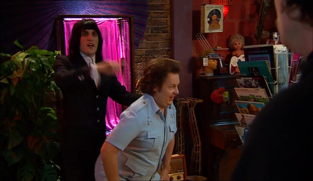 - RIDE ME LIKE A BLUE HORSE. - OK. I'M SORRY, HOWARD. 