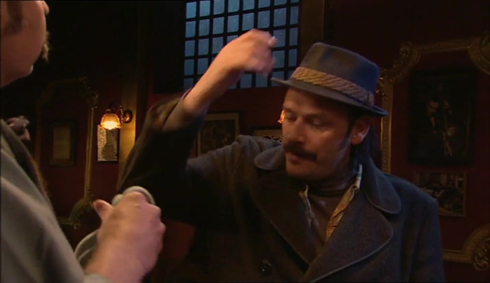 - WHAT CAN I GET FOR YOU, FELLA? - I'LL JUST HAVE A WHISKY, PLEASE. 