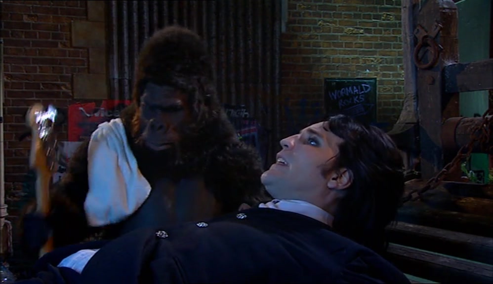 - SORRY. - DICKHEAD. 