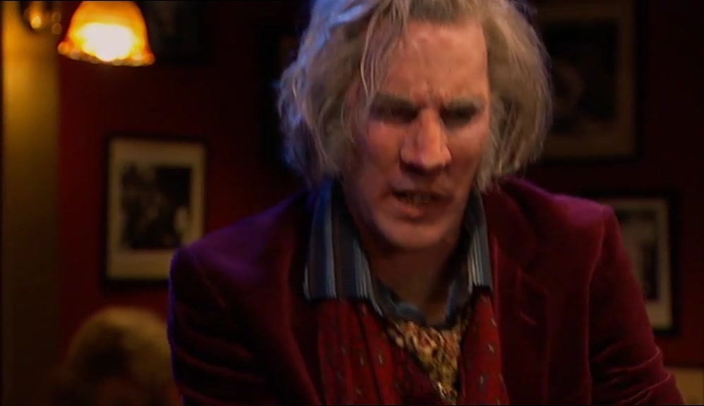 THROW HIM INTO A HUGE COOKING POT AND EAT THE LITTLE PINK WANKER! 