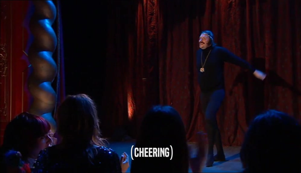 (CHEERING)  
