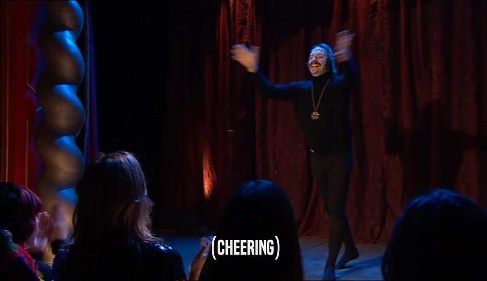 (CHEERING)  