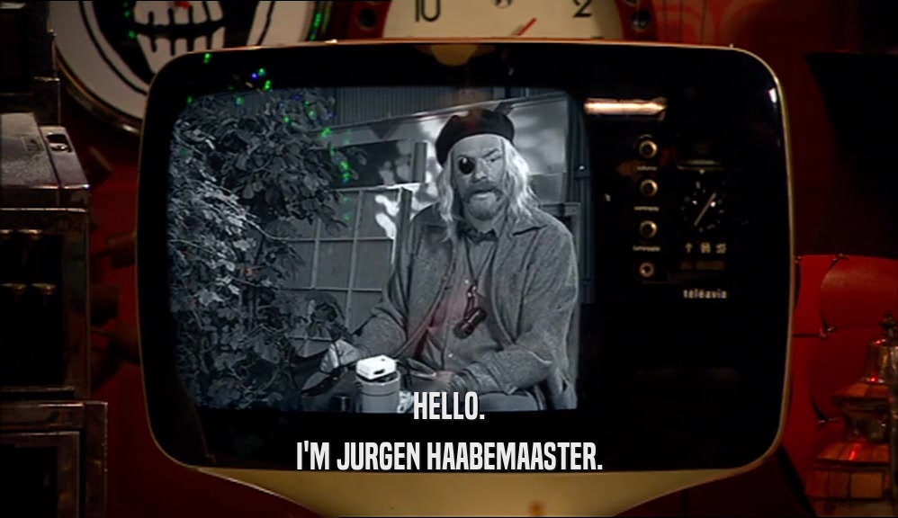 HELLO. I'M JURGEN HAABEMAASTER. 
