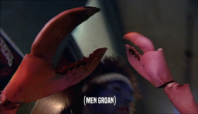 (MEN GROAN)  