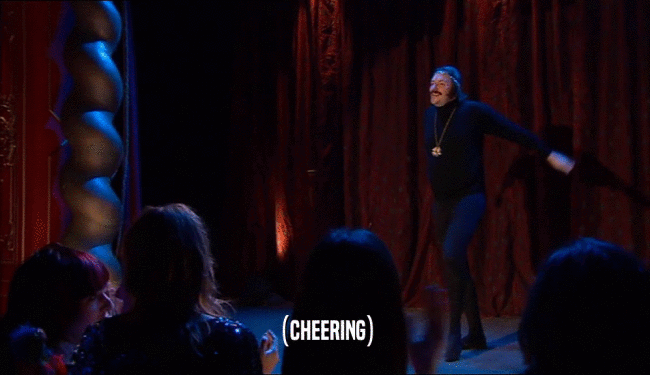 (CHEERING)  
