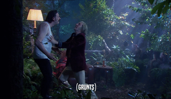 (GRUNTS)  