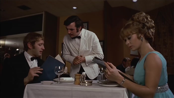 - I BEG YOUR PARDON? - IT'S DIRTY. COULD I GET ANOTHER FORK? 