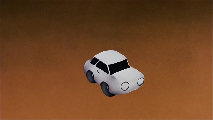 THE NOT-WHITE CAR IS OUT...  