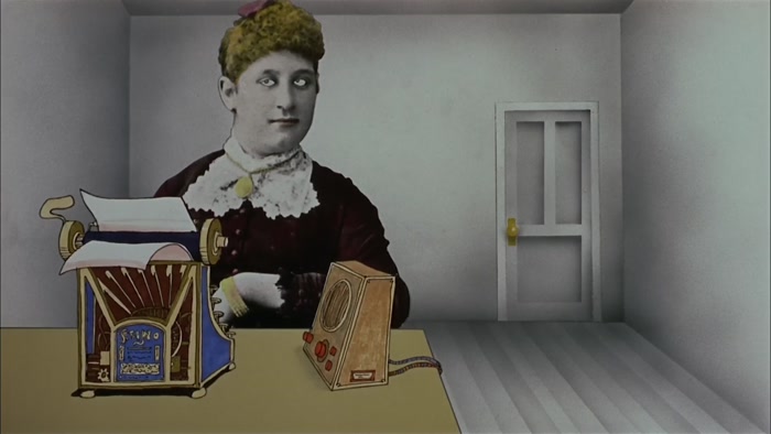 AND SO MISS SPUME RETURNED TO HER TYPING... 