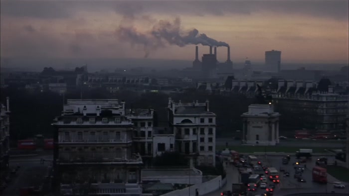 THIS IS A FRIGHTENED CITY.  