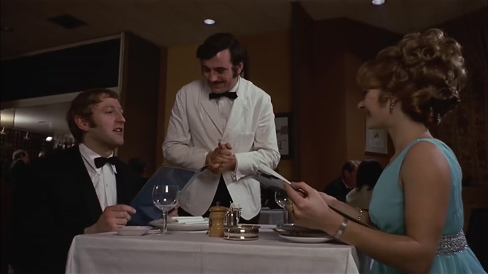 ANYWAY, DARLING, HAVE A LOOK AT THE MENU. 