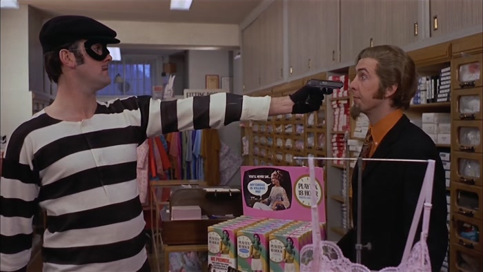 SOCKS AND GARTERS, SIR.  