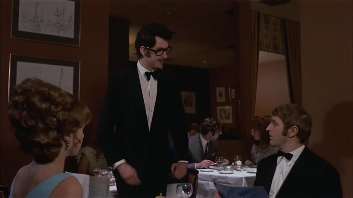 GOOD EVENING, SIR. GOOD EVENING, MADAME. 