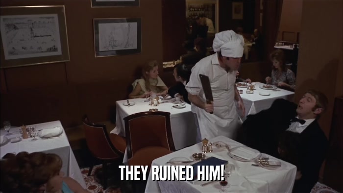 THEY RUINED HIM!  
