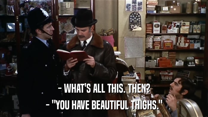 - WHAT'S ALL THIS. THEN? - 