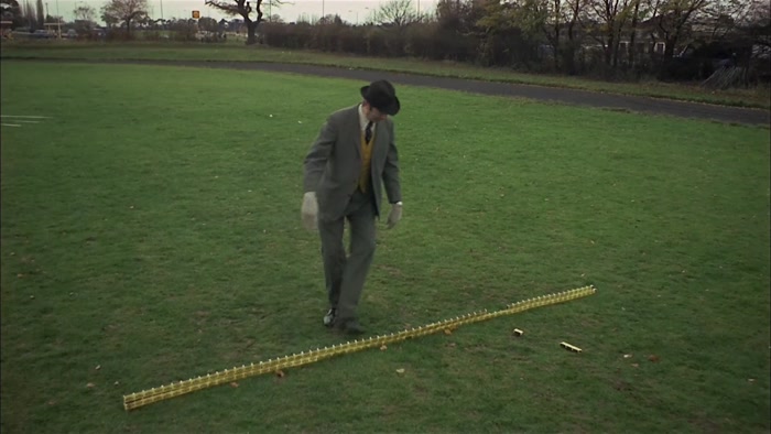 AND HERE IT'S OLIVER. HE HASN'T CLEARED THE JUMP. 