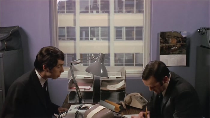 LOOK, TWO PEOPLE... THREE PEOPLE HAVE JUST FALLEN PAST THAT WINDOW. 