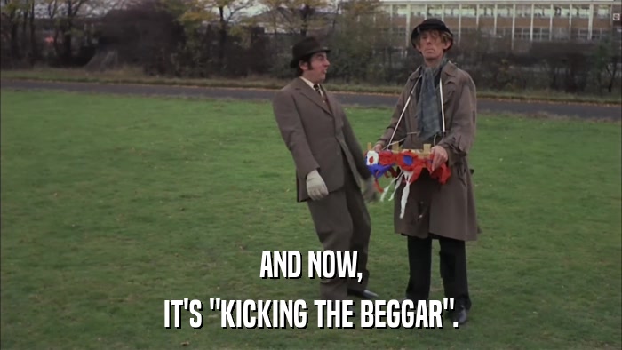 AND NOW, IT'S 