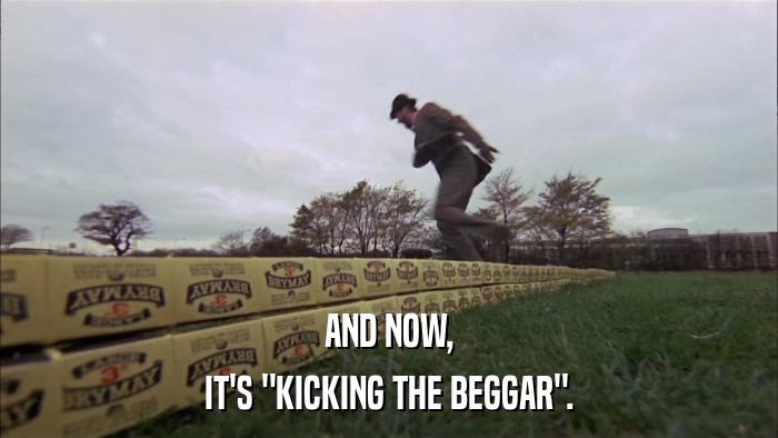 AND NOW, IT'S 