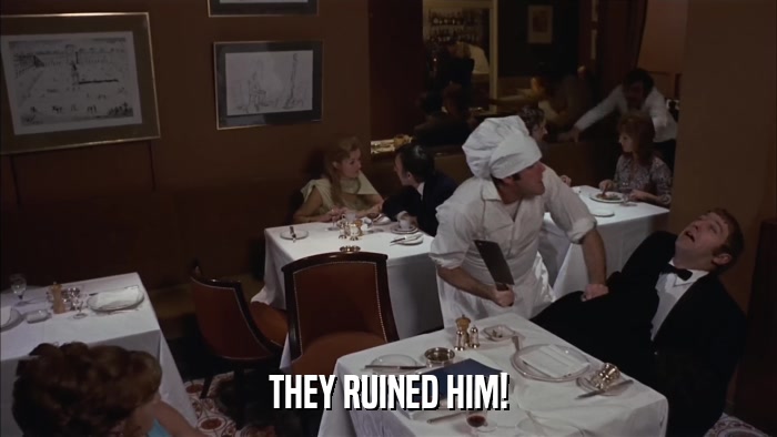 THEY RUINED HIM!  