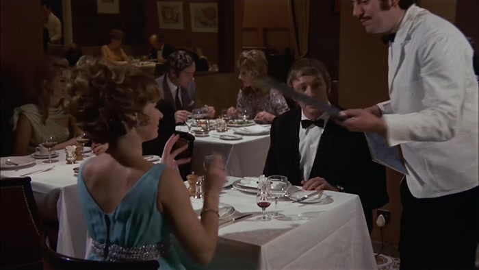 GOOD EVENING, MADAME. GOOD EVENING, SIR. 
