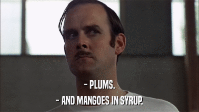 - PLUMS. - AND MANGOES IN SYRUP. 