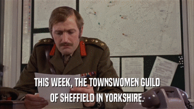 THIS WEEK, THE TOWNSWOMEN GUILD OF SHEFFIELD IN YORKSHIRE. 