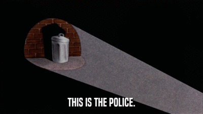 THIS IS THE POLICE.  