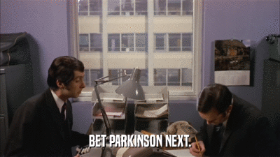 BET PARKINSON NEXT.  