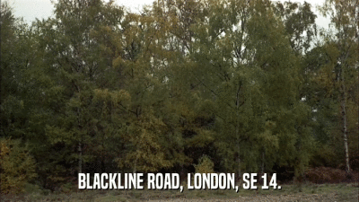 BLACKLINE ROAD, LONDON, SE 14.  